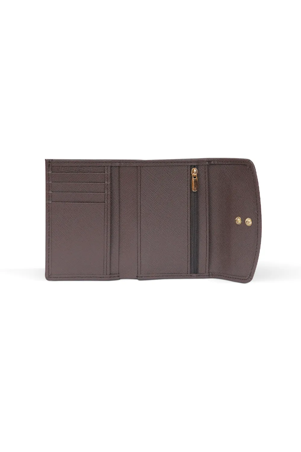 Saffiano Leather Wallet // Women