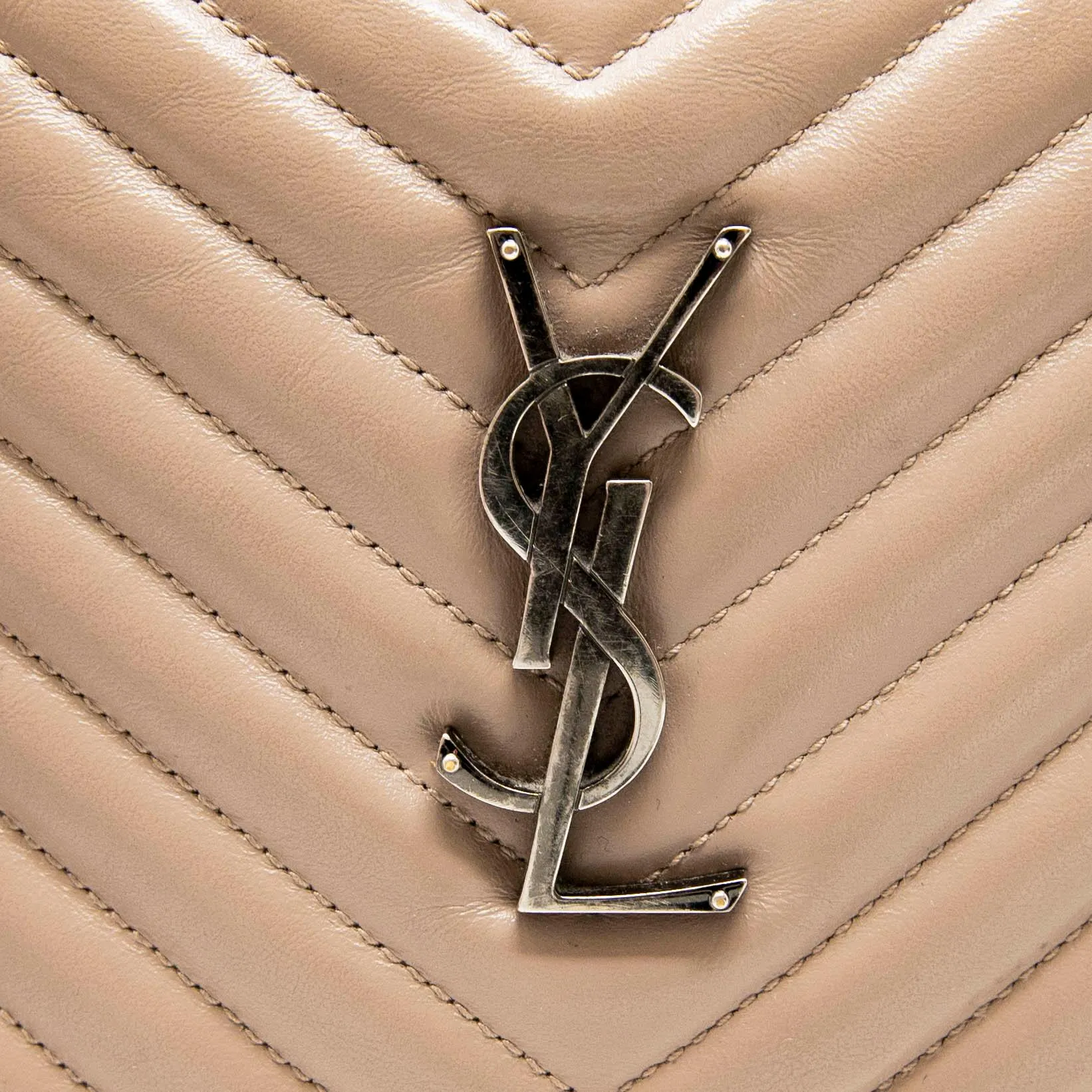 Saint Laurent Beige Lou Camera Bag