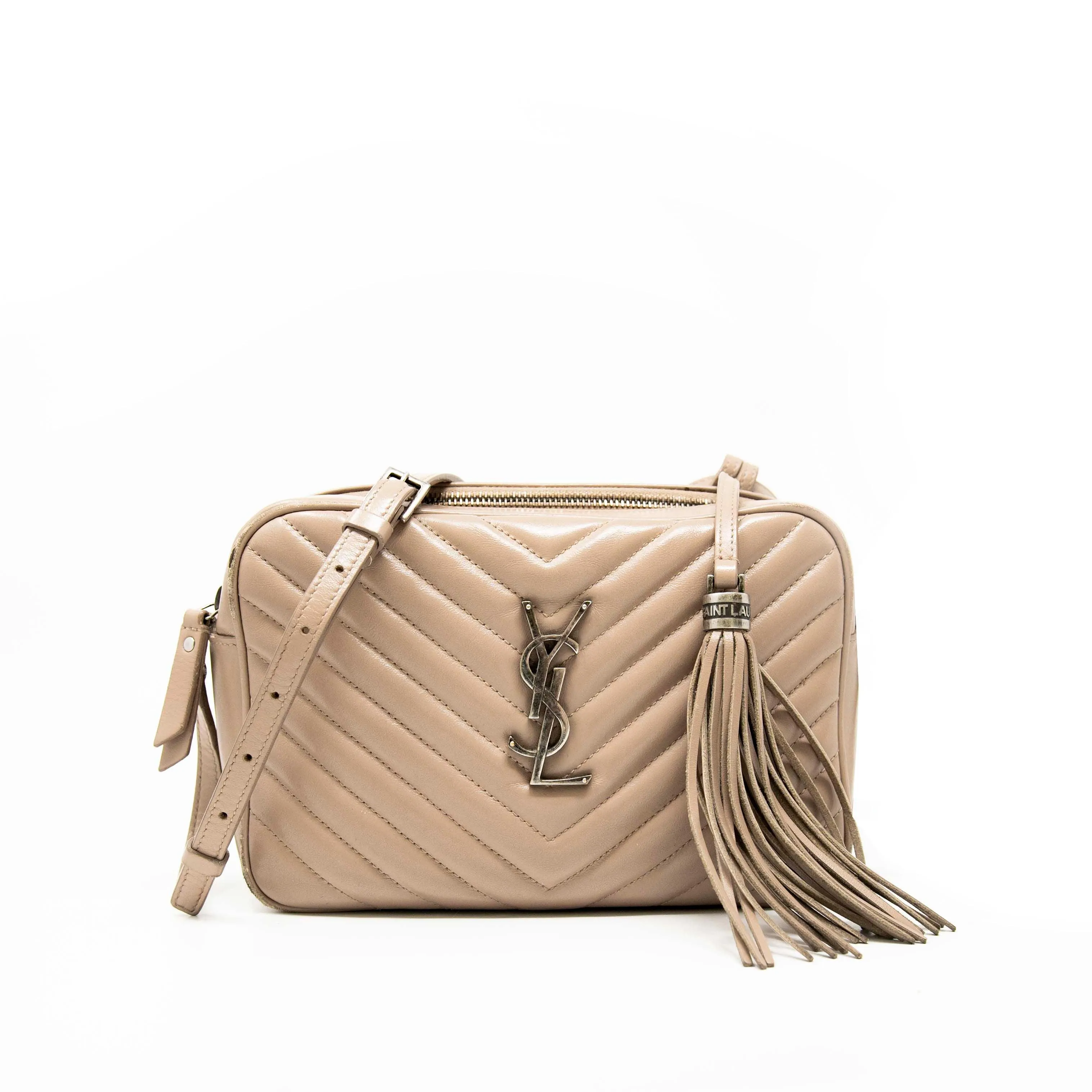 Saint Laurent Beige Lou Camera Bag