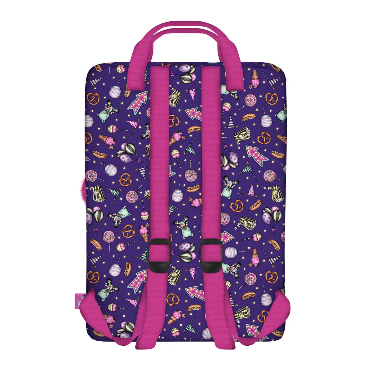 School Bag Gorjuss Up and away Purple 25 x 36 x 10 cm