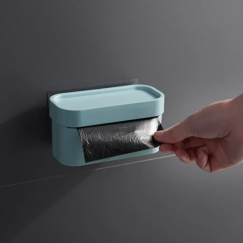 Self-Adhesive Wall Garbage Bag Dispenser