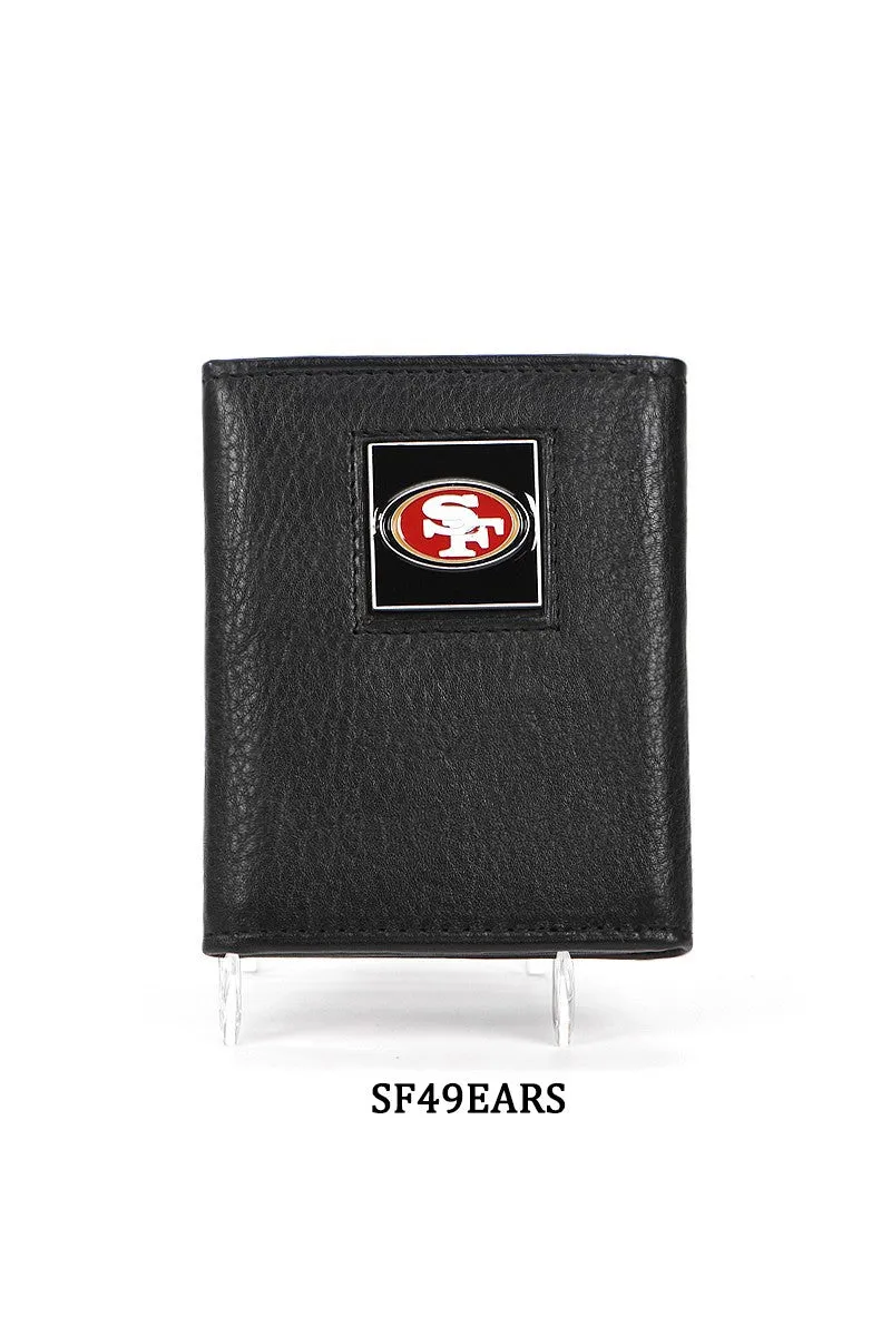 Sf49ears NFL Leather Tri-Fold Wallet