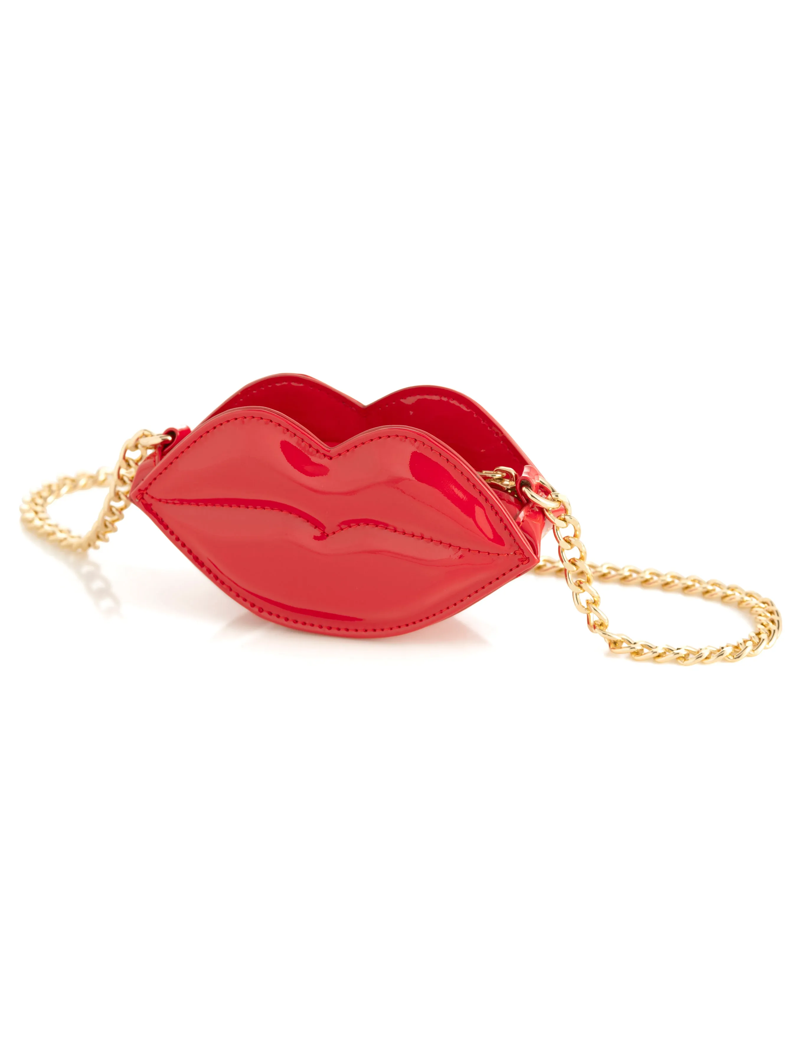 Shiraleah Kiss Mini Bag, Red