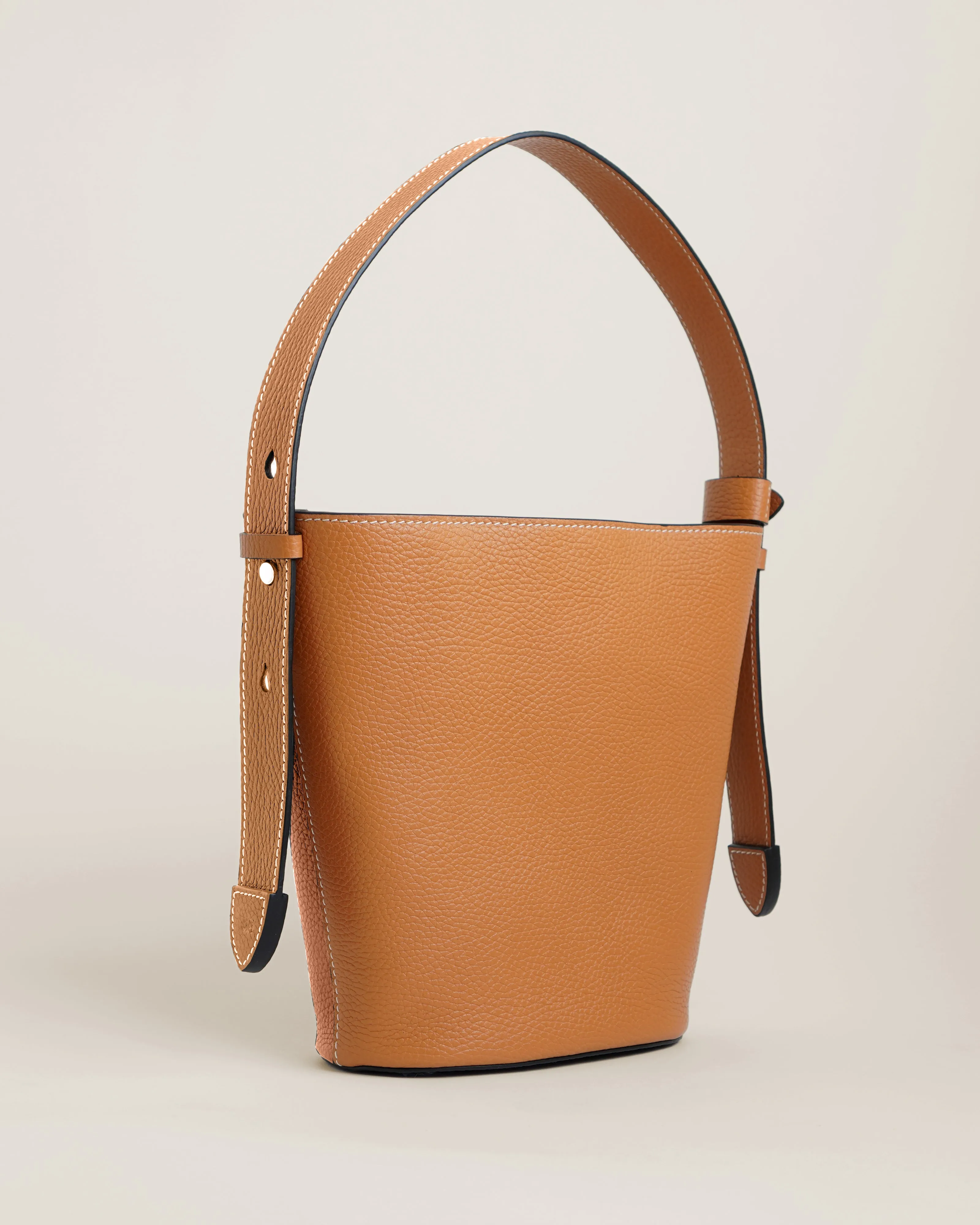 Sid Bucket Bag  | Caramel