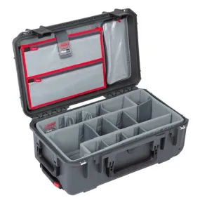 SKB iSeries Dark Gray 3i-2011-7 Case w/TT Dividers and Lid Organizer