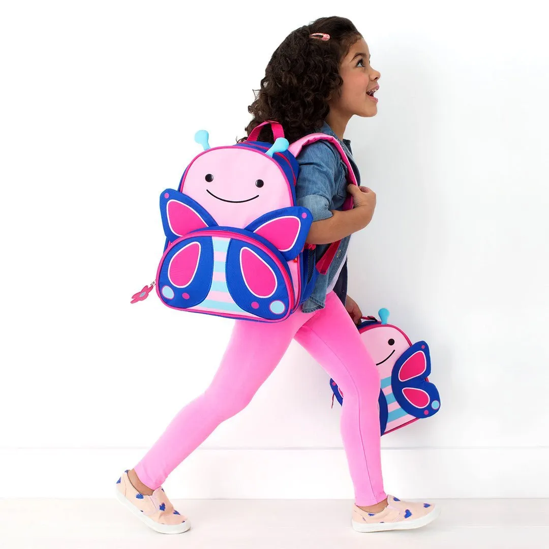 Skip Hop Zoo Little Kid Backpack Bags - Butterfly