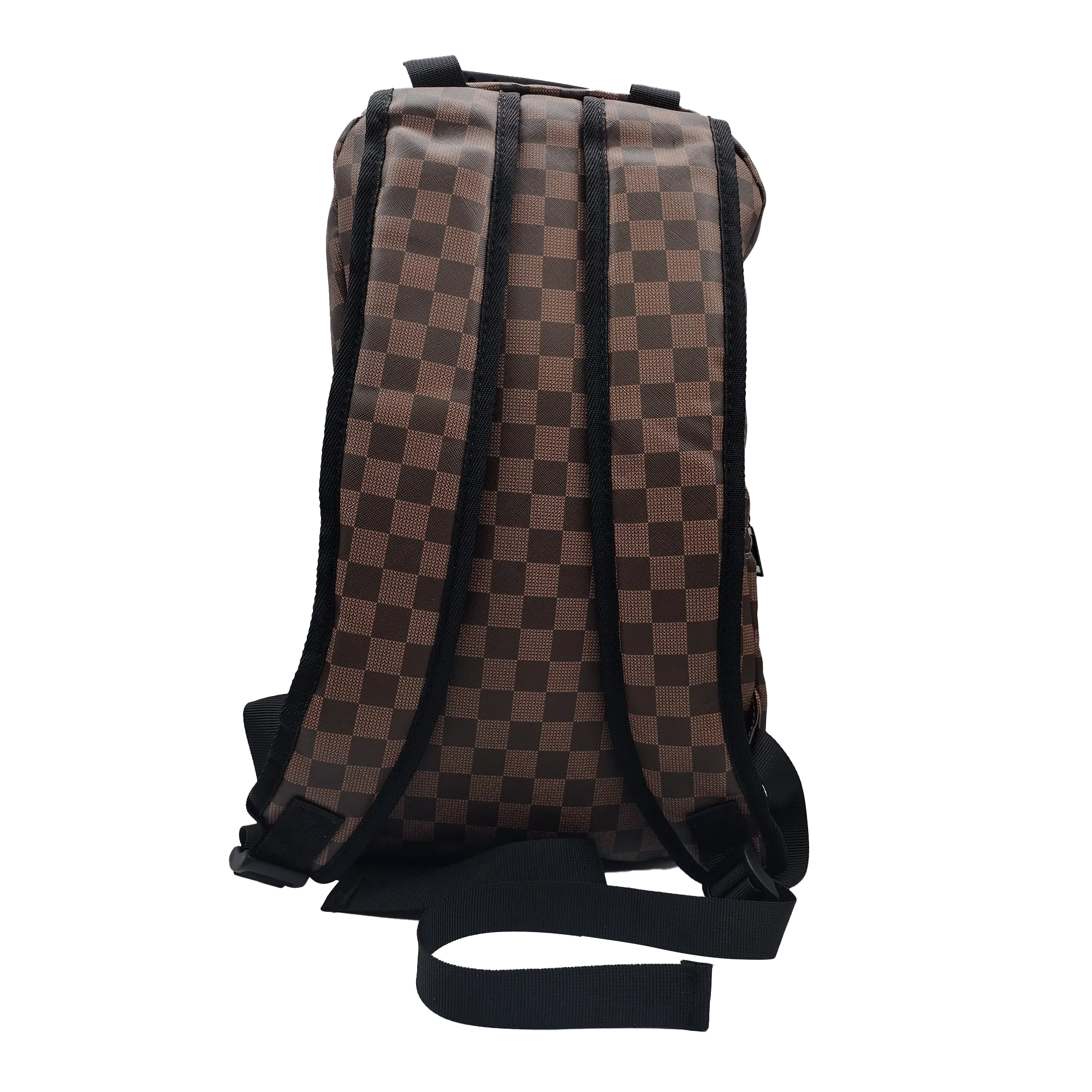 Smell Proof Premium Backpacks l BROWN SQUARES