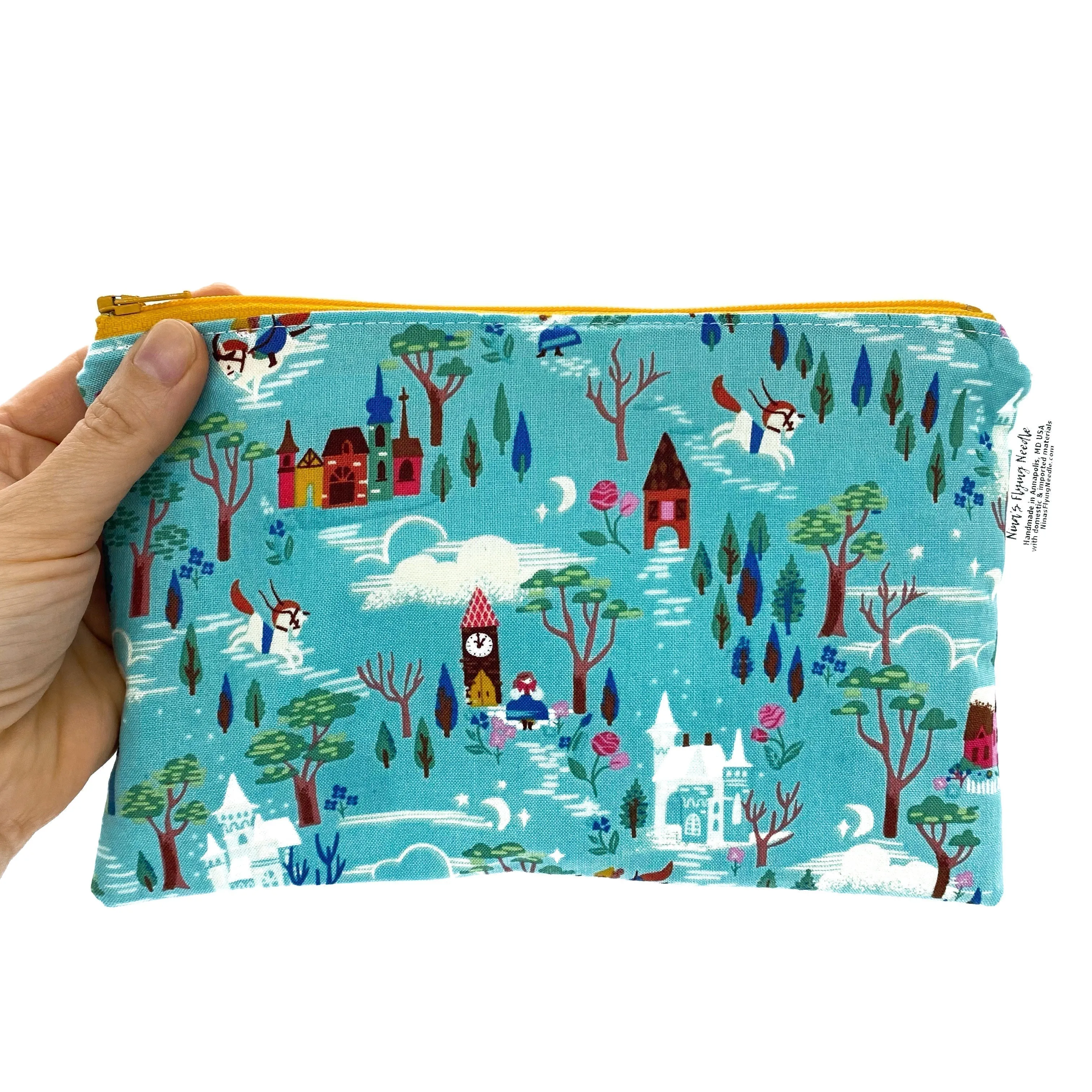 Snack Sized Reusable Zippered Bag Space Planets