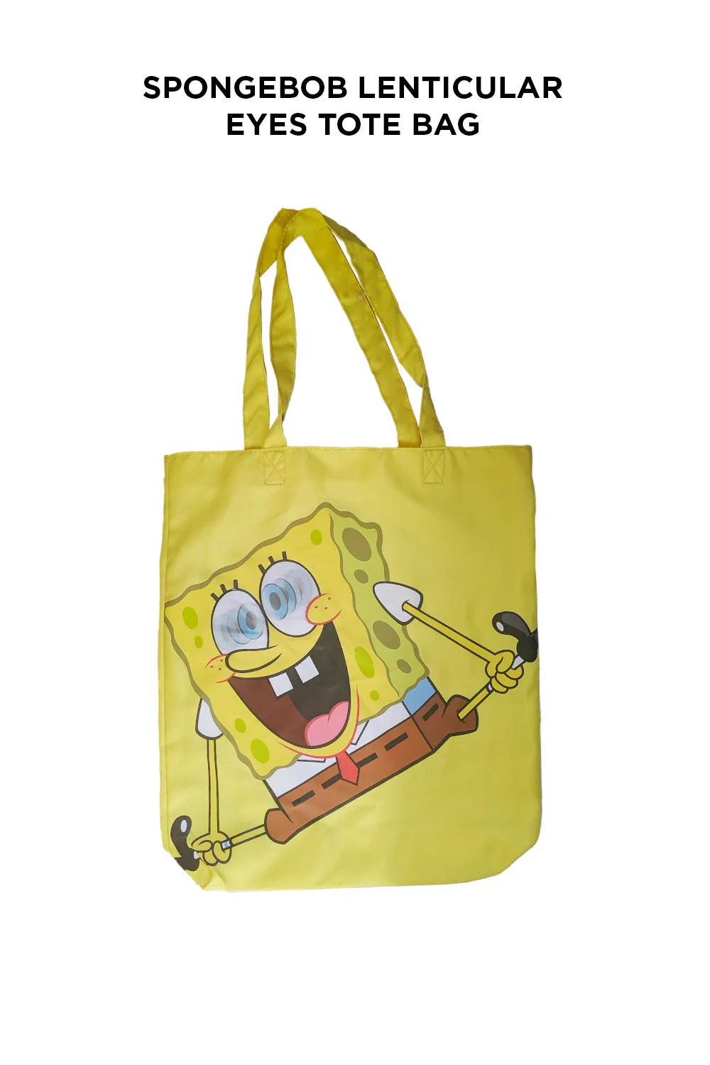 SpongeBob Lenticular Eyes Tote Bag