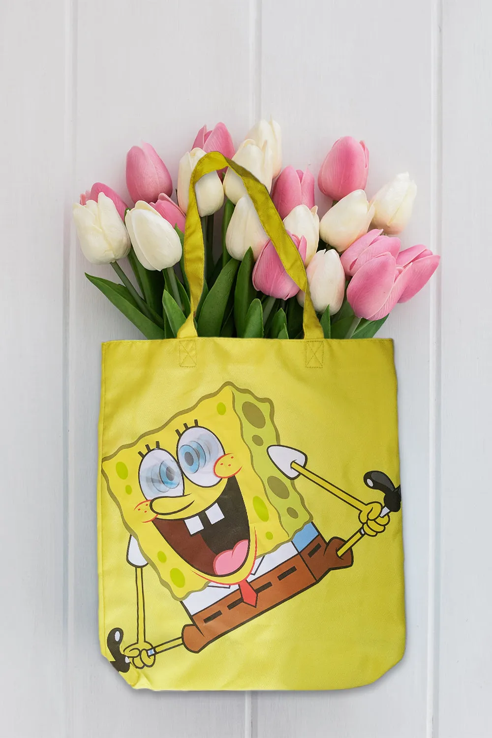 SpongeBob Lenticular Eyes Tote Bag