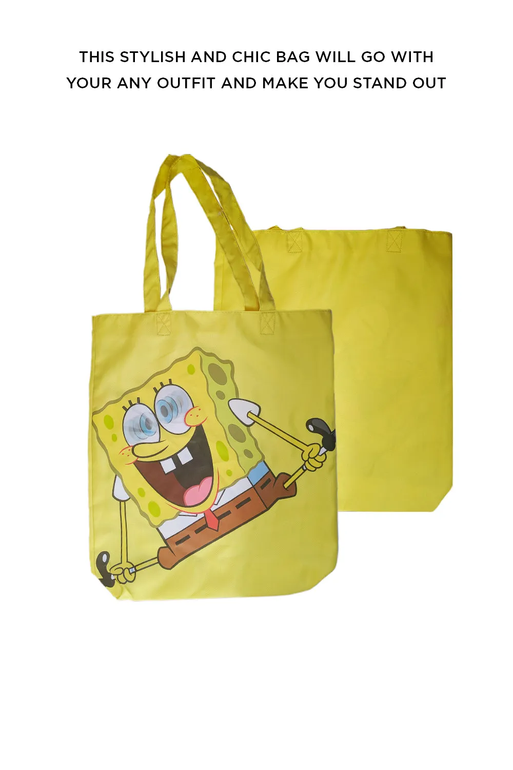 SpongeBob Lenticular Eyes Tote Bag