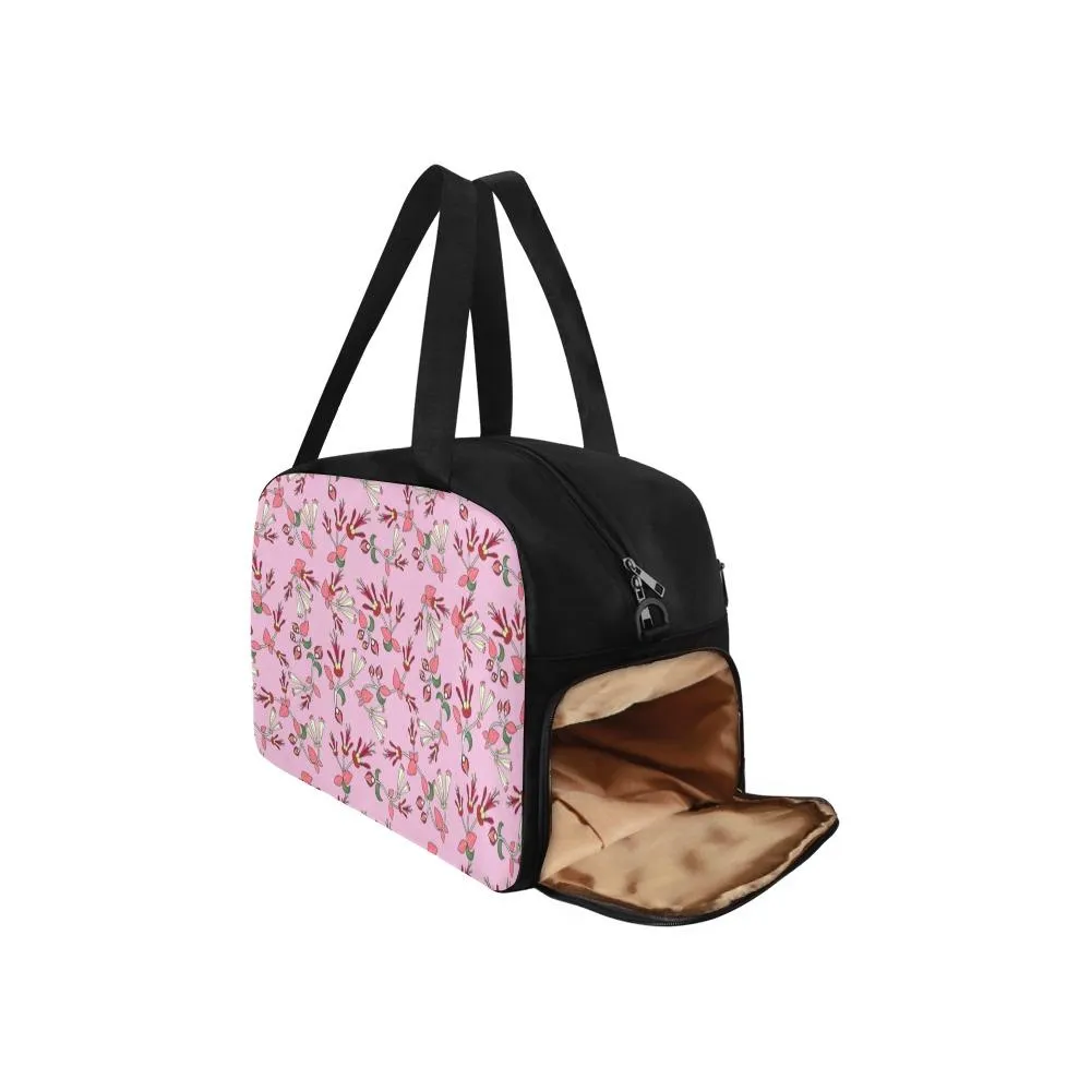 Strawberry Floral Fitness Handbag