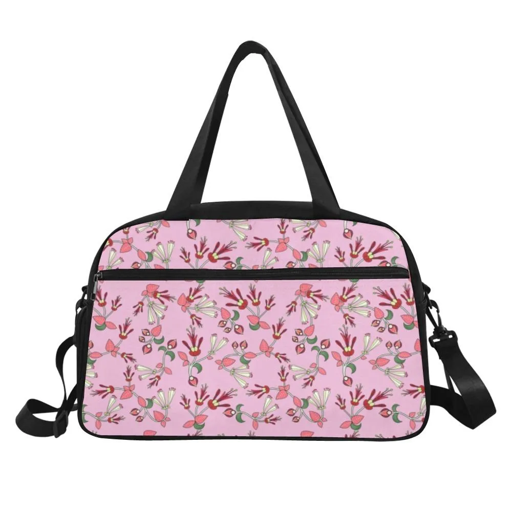 Strawberry Floral Fitness Handbag