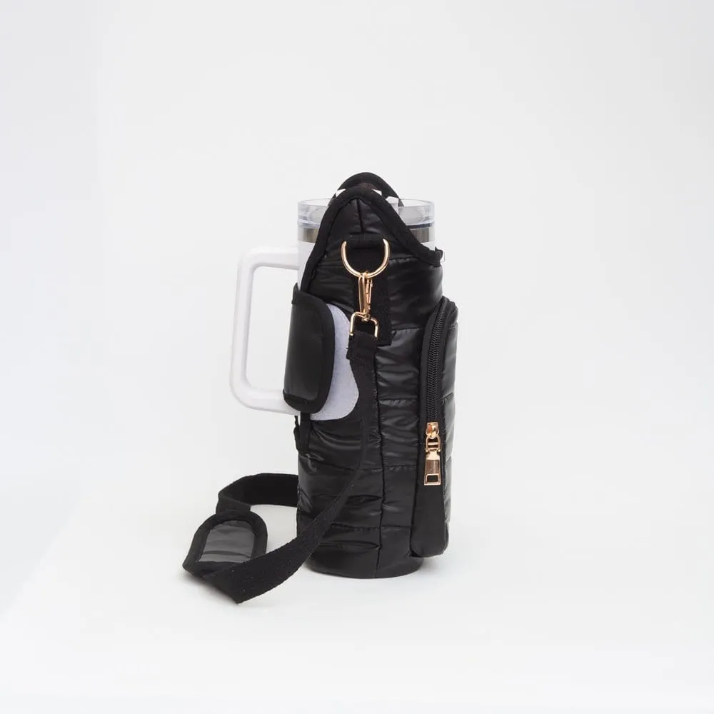 TG10645 Puffer Tumbler Holder Crossbody Bag