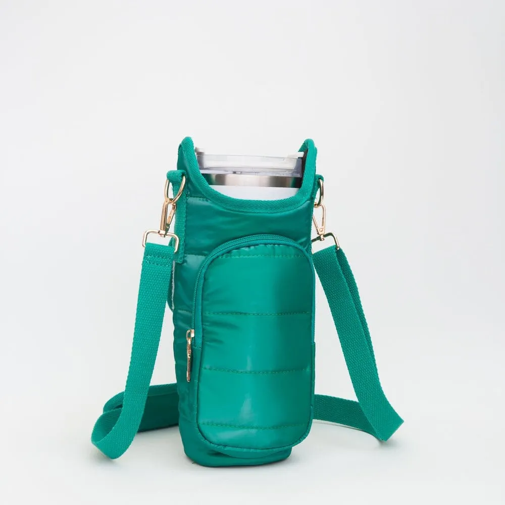 TG10645 Puffer Tumbler Holder Crossbody Bag