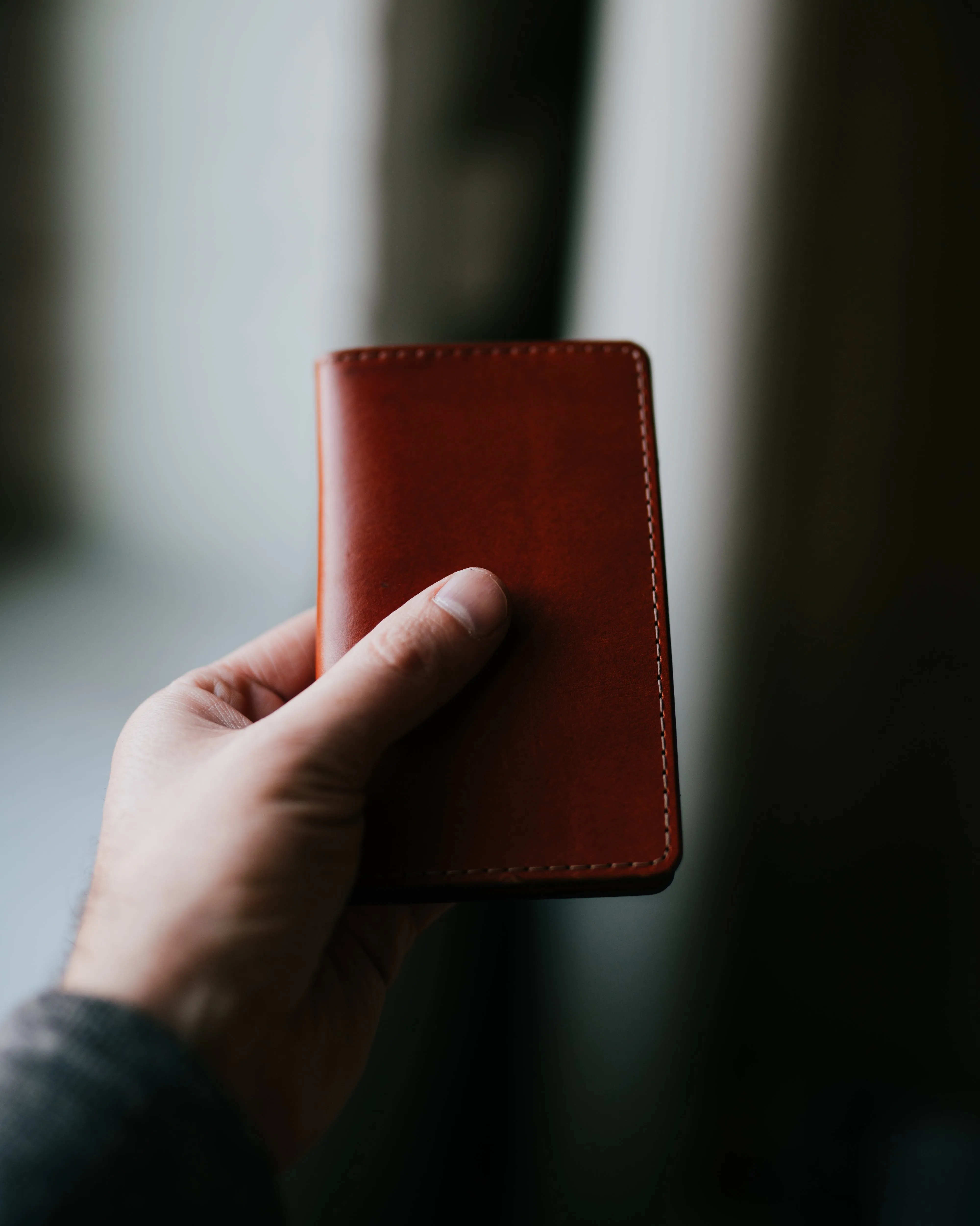 The Boxer Wallet - Chestnut