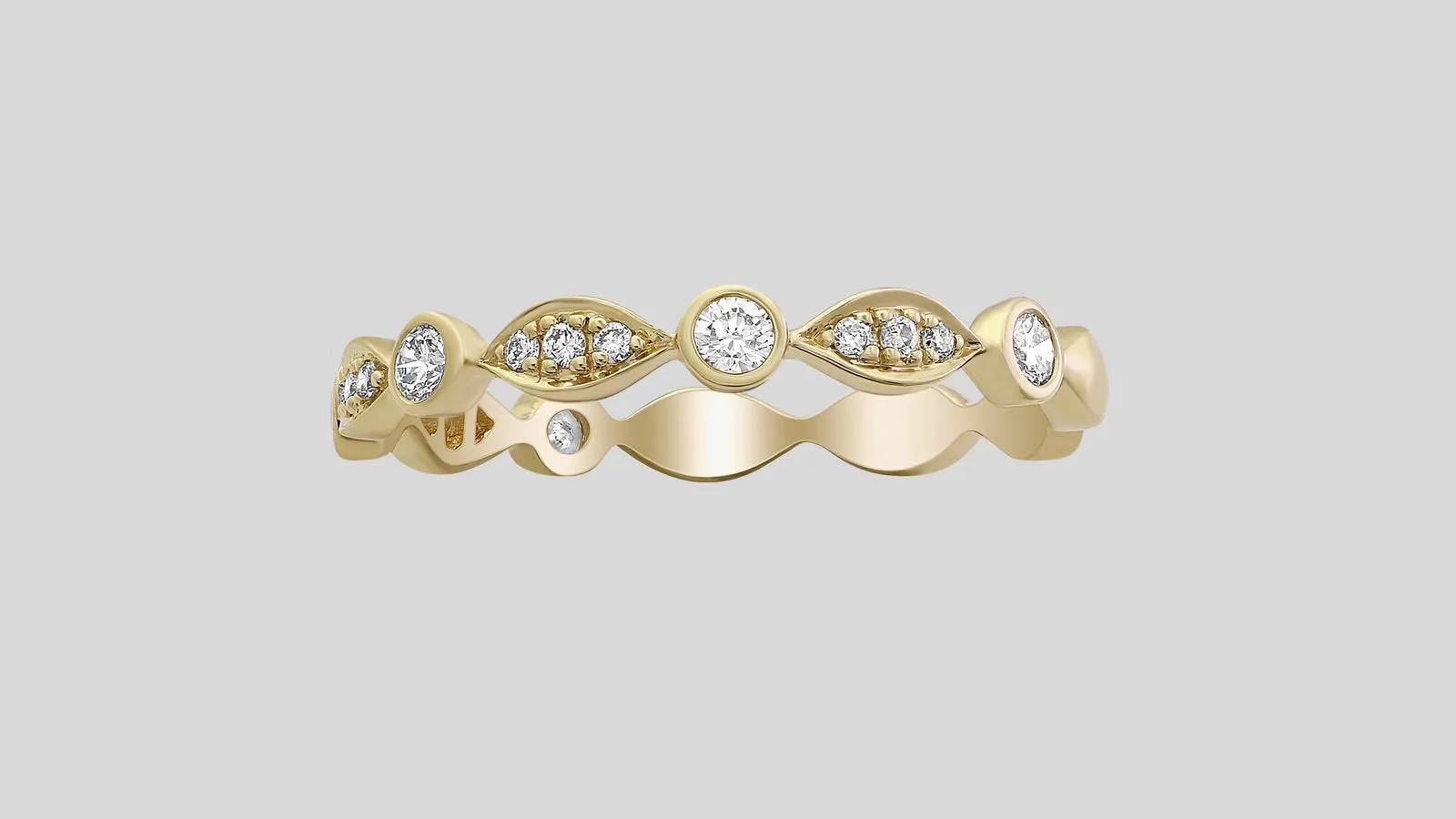 The Eternity Vintage Diamond Band