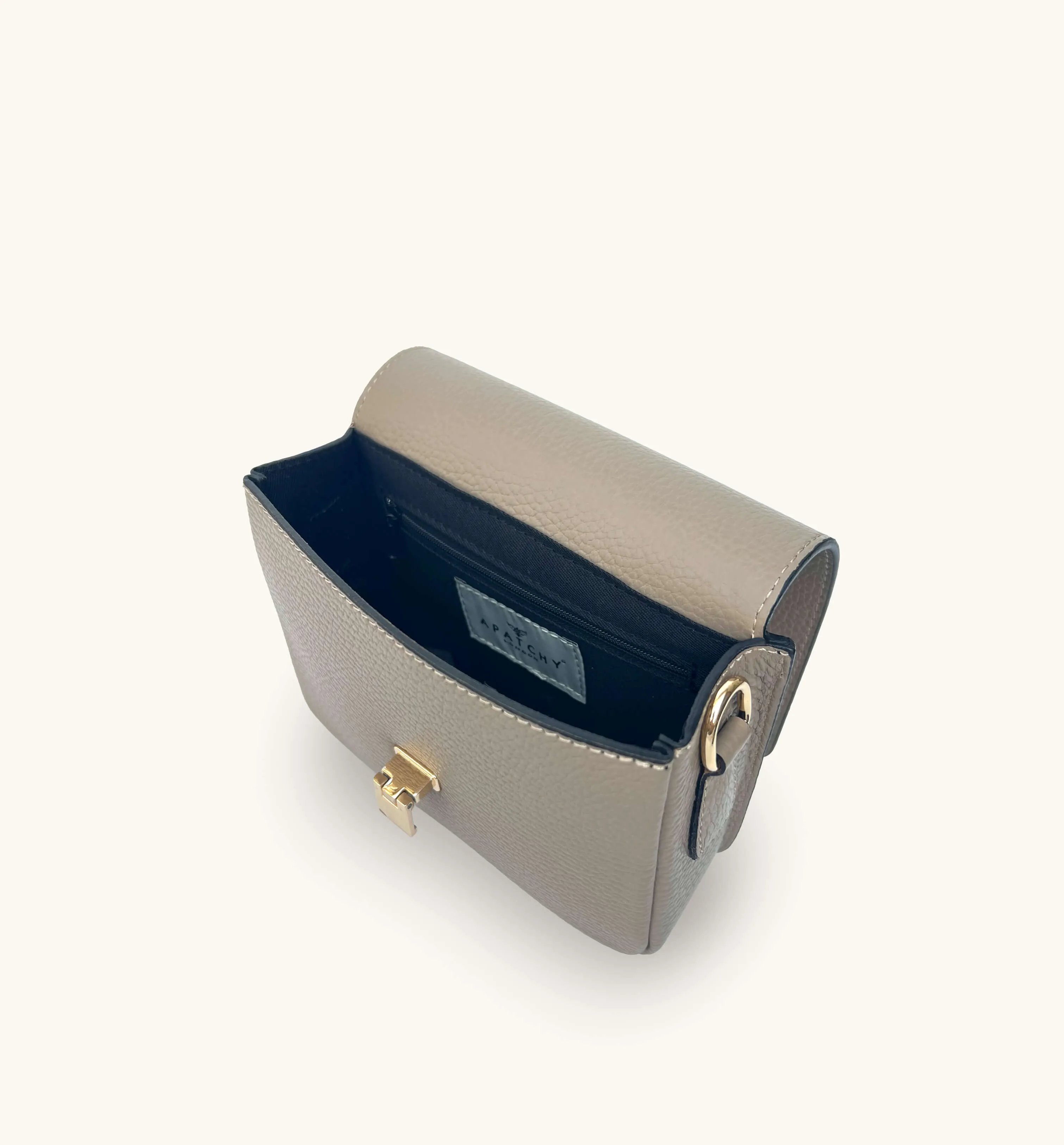 The Newbury Mushroom Leather Bag