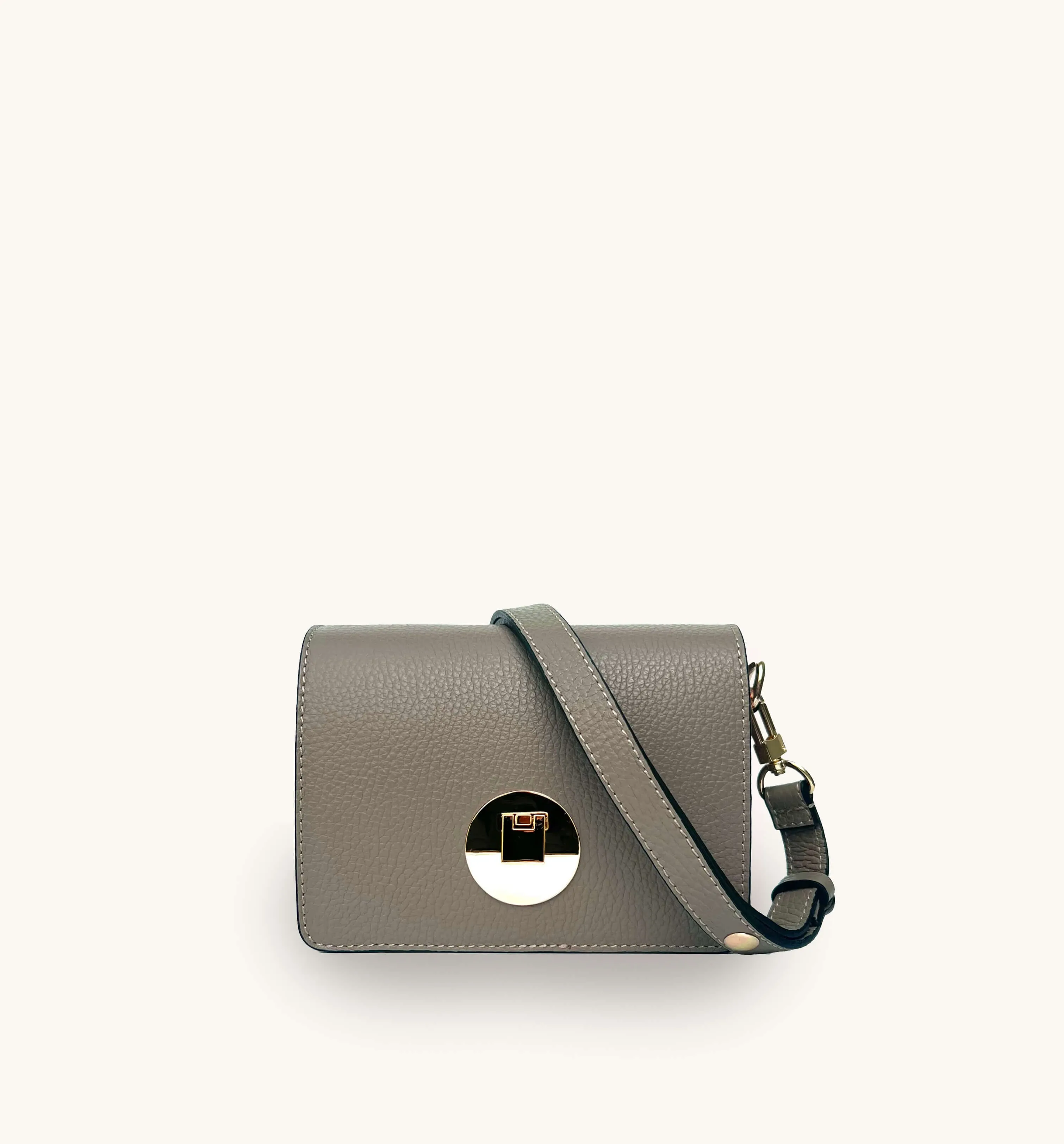 The Newbury Mushroom Leather Bag