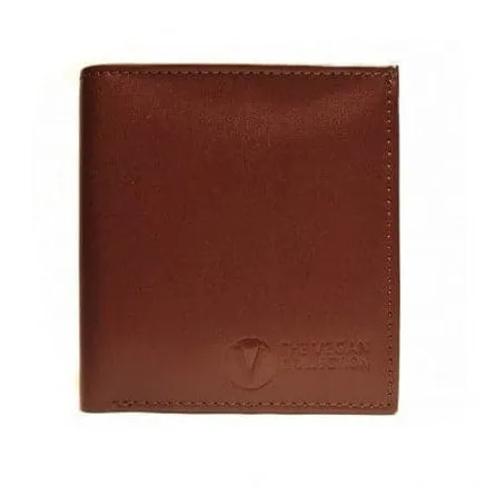 'The Traveller' Bi-Fold Vegan Wallet by The Vegan Collection - Brown