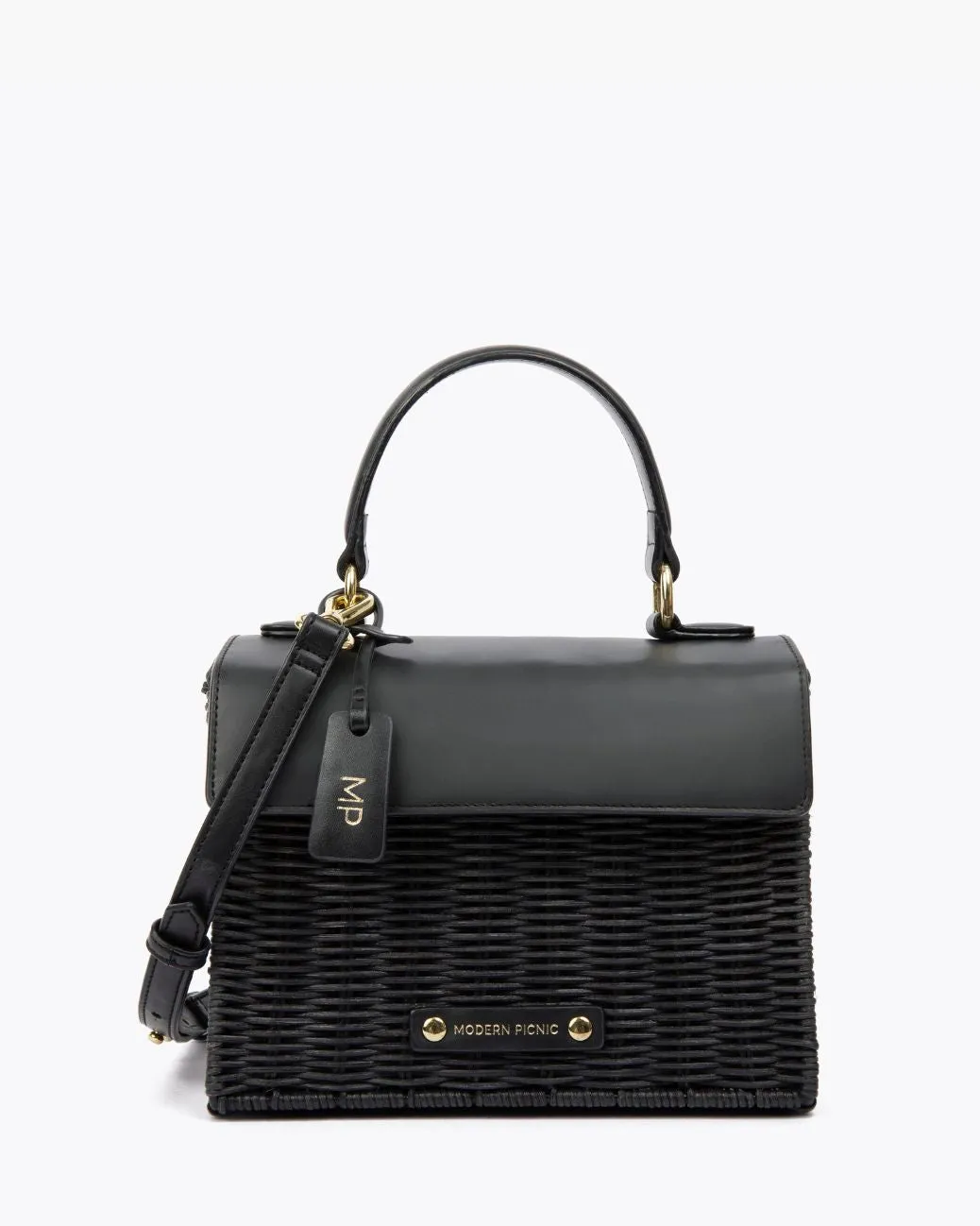 THE WICKER MINI - BLACK WICKER