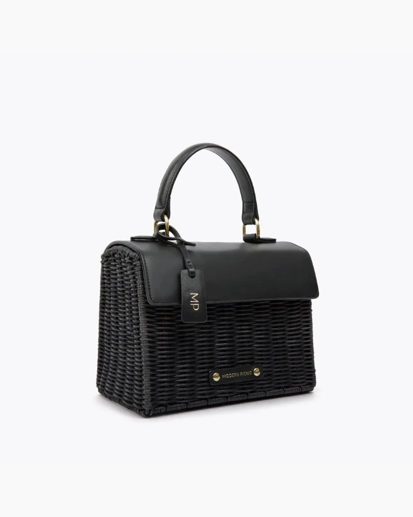 THE WICKER MINI - BLACK WICKER