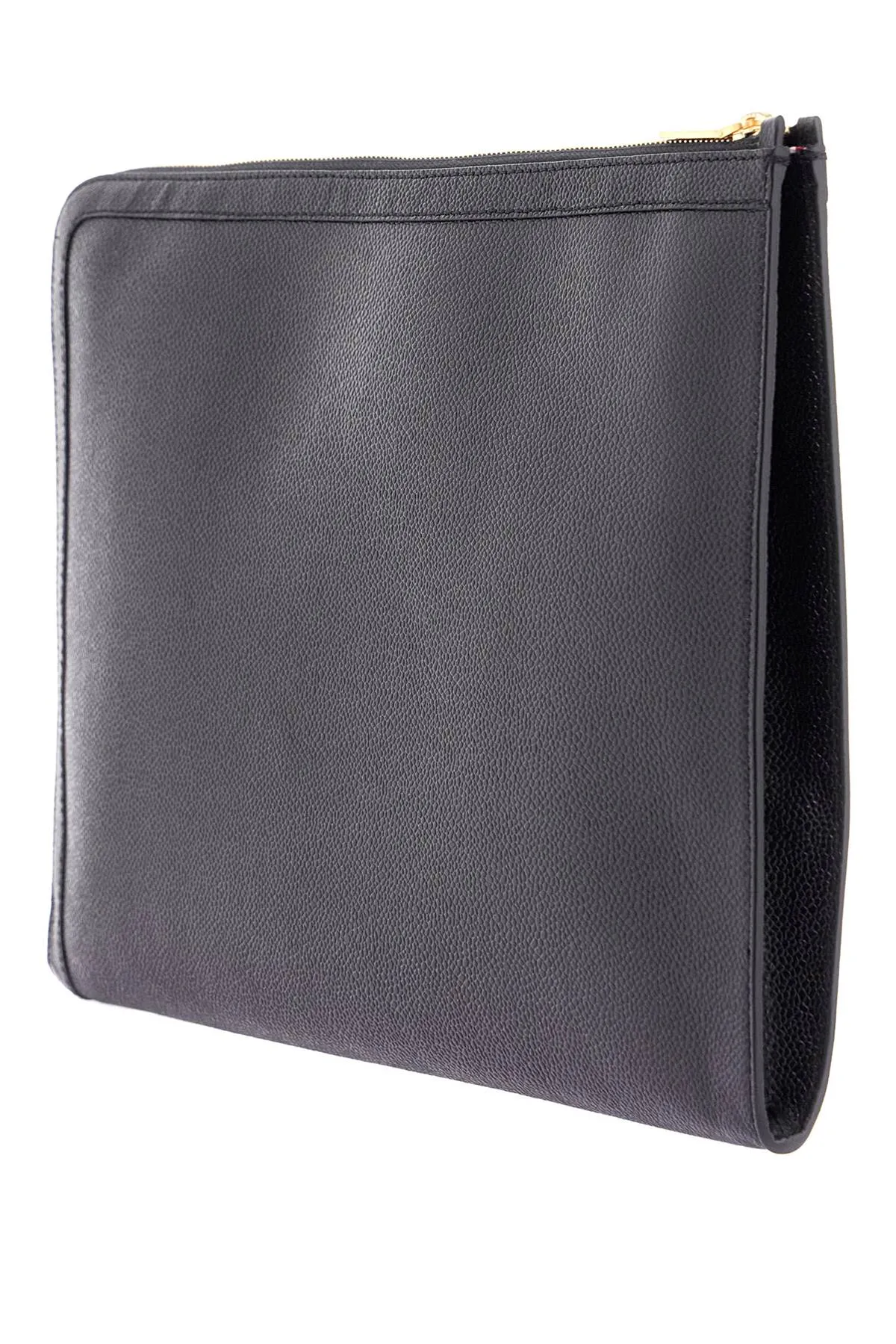 Thom Browne leather large document holder