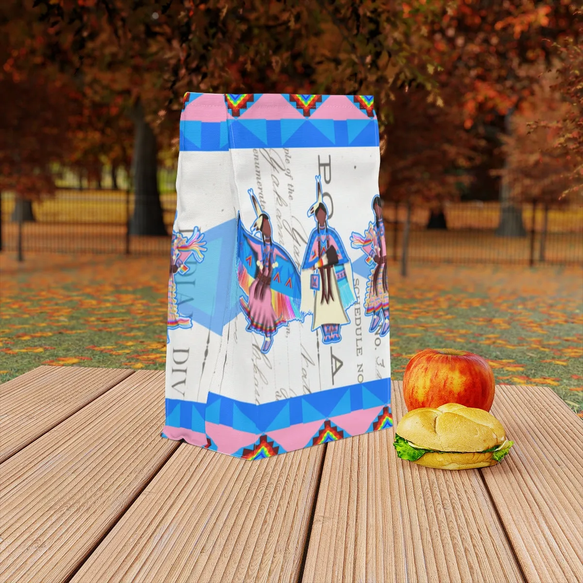 Three Ledger Lunch Bag