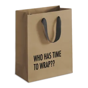 Time To Wrap Gift Bag