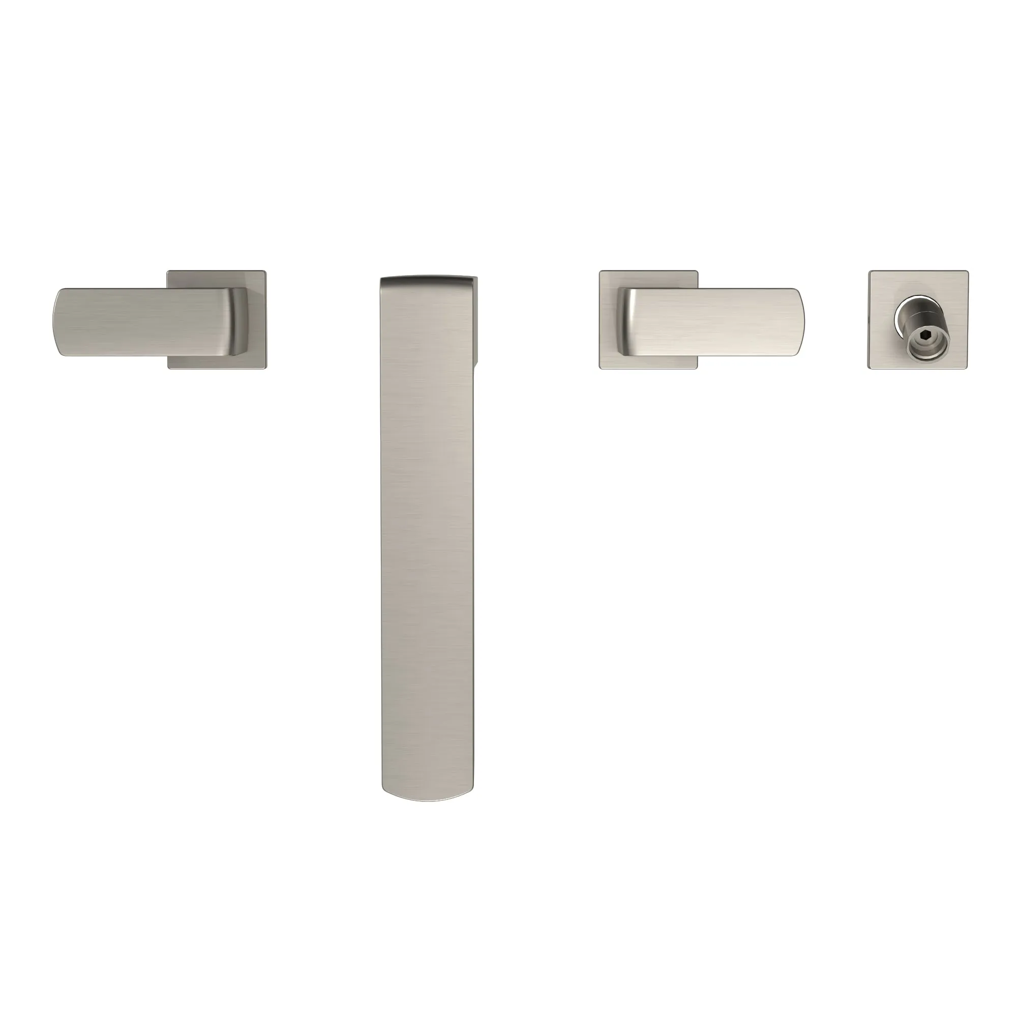 TOTO TBG02202U#BN GR Two-Handle Deck-Mount Roman Tub Filler Trim with Handshower, Brushed Nickel