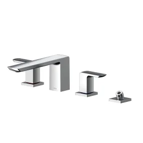 TOTO TBG02202U#CP GR Two-Handle Deck-Mount Roman Tub Filler Trim with Handshower, Polished Chrome