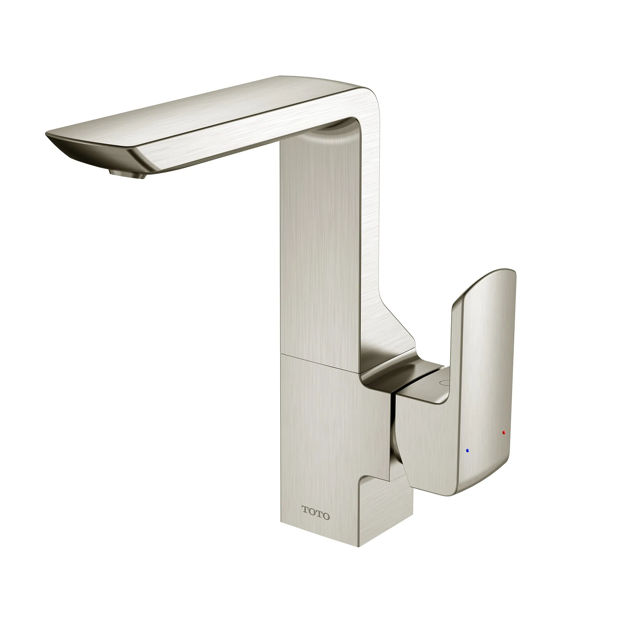 TOTO TLG02309U#BN GR Series Single Side Handle Bathroom Sink Faucet with Drain Assembly, Brushed Nickel