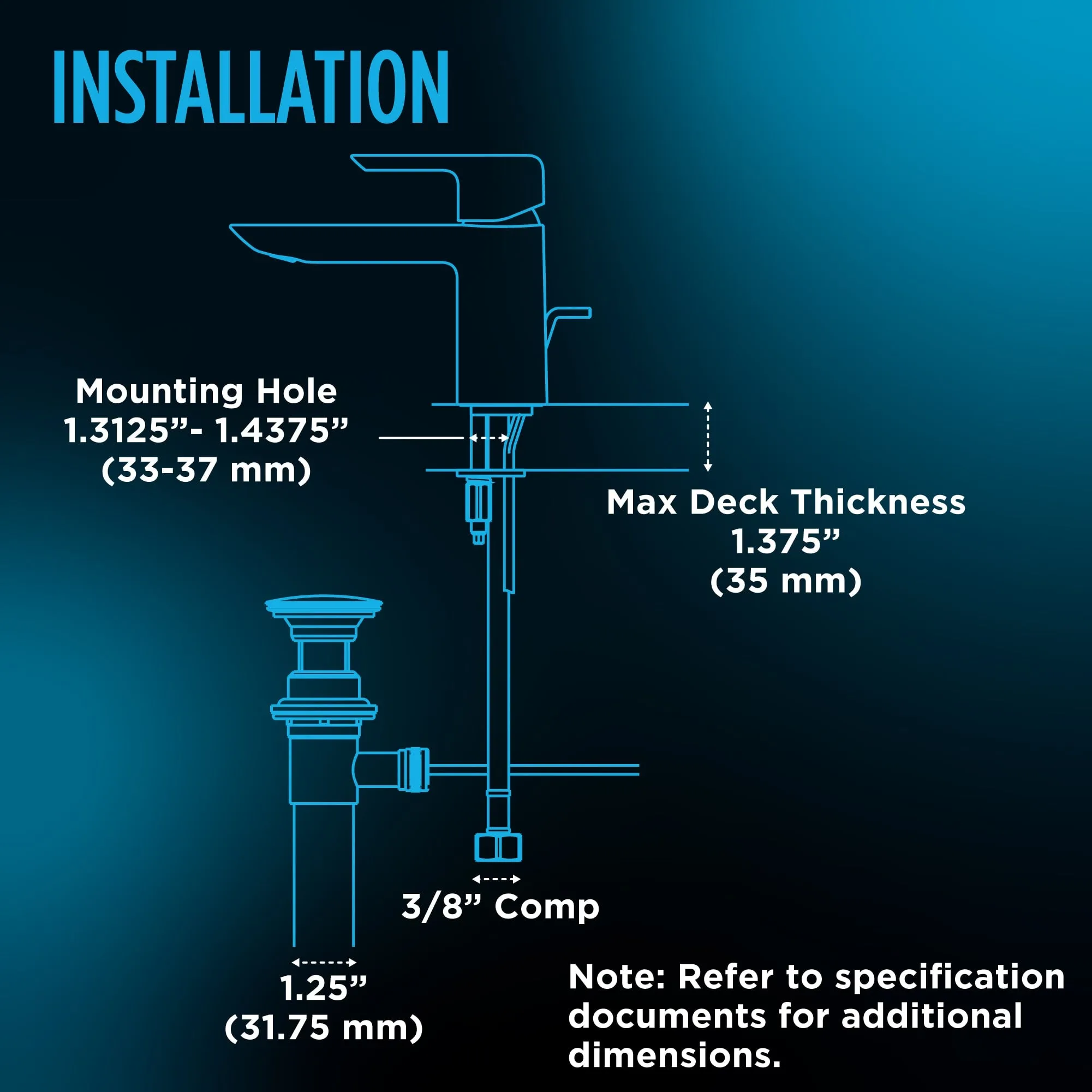 TOTO TLG02309U#BN GR Series Single Side Handle Bathroom Sink Faucet with Drain Assembly, Brushed Nickel