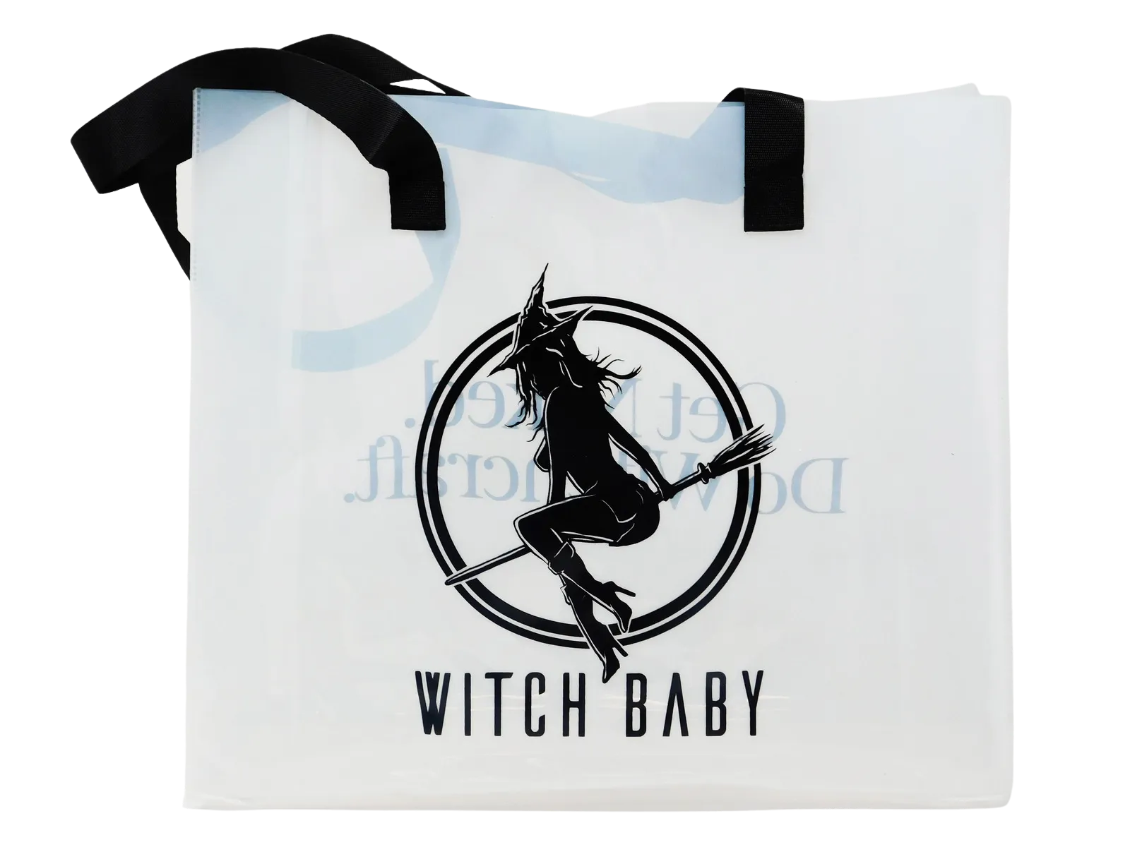 Translucent Witch Baby Tote Bag