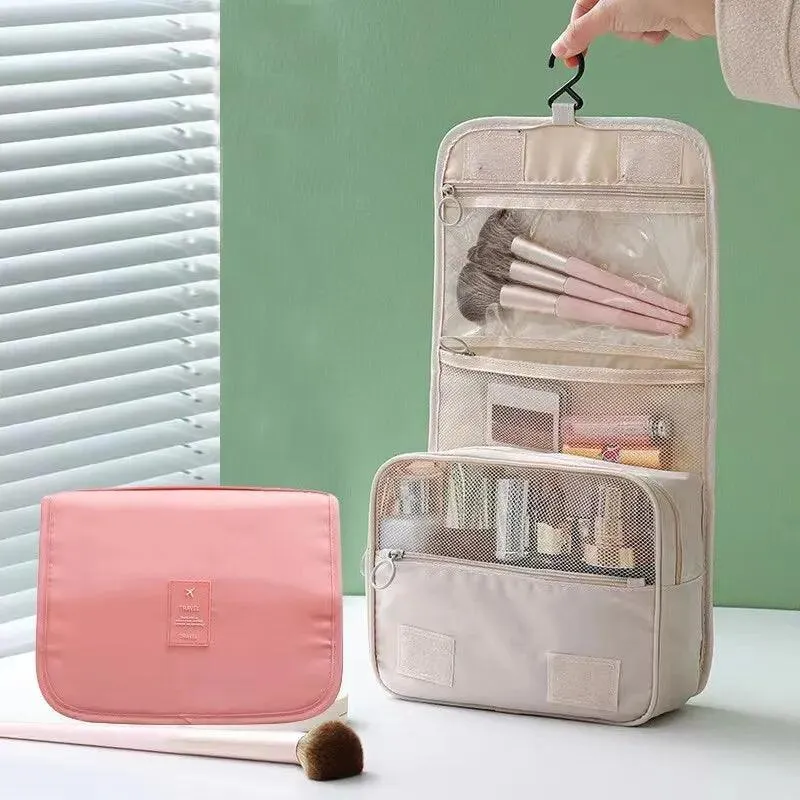 Travel Makeup Storage Pouch: Stylish Waterproof Toiletry Organizer