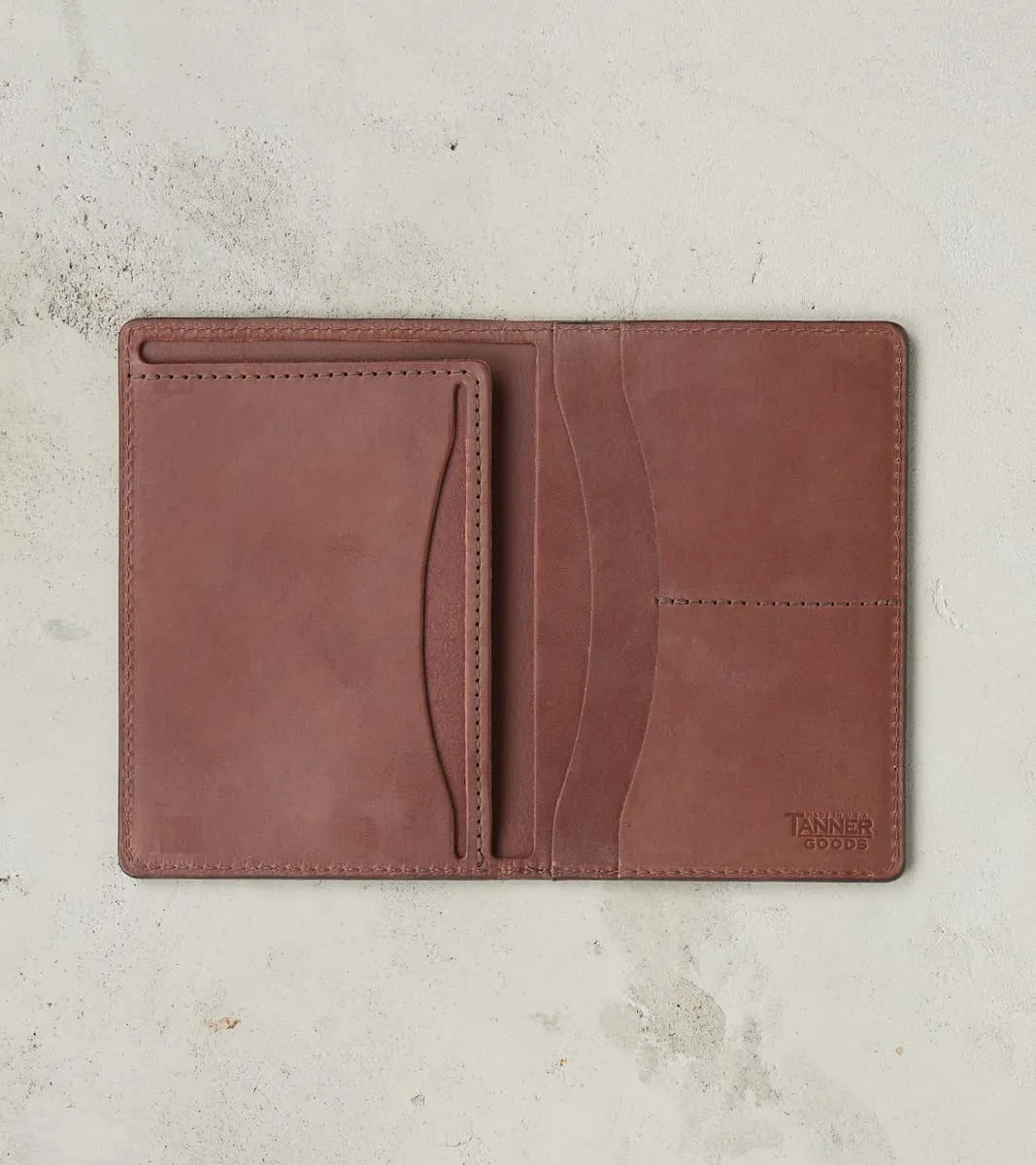 Travel Wallet - Cognac