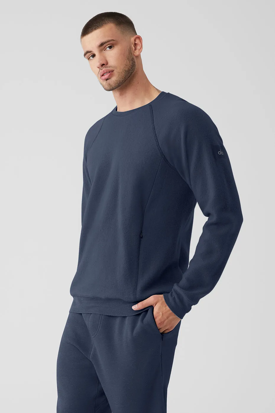 Triumph Crew Neck Sweatshirt - Navy