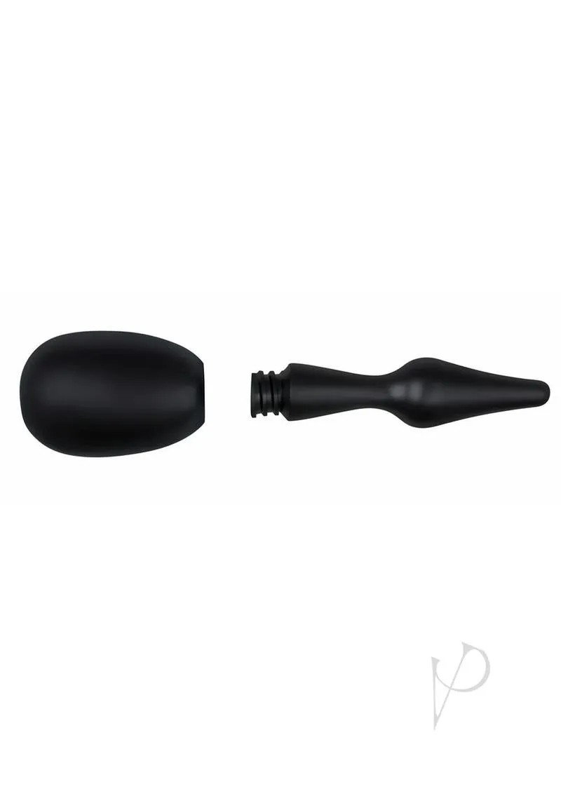 Ultraclean 150ml Douche W/butt Plug Blk