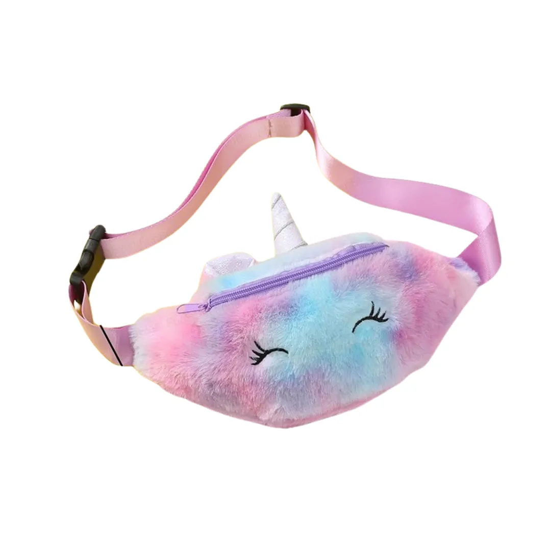 Unicorn Waist Pouch for Girls-1 (Random colour & design will be sent)