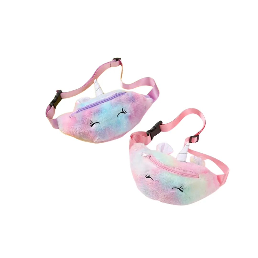 Unicorn Waist Pouch for Girls-1 (Random colour & design will be sent)