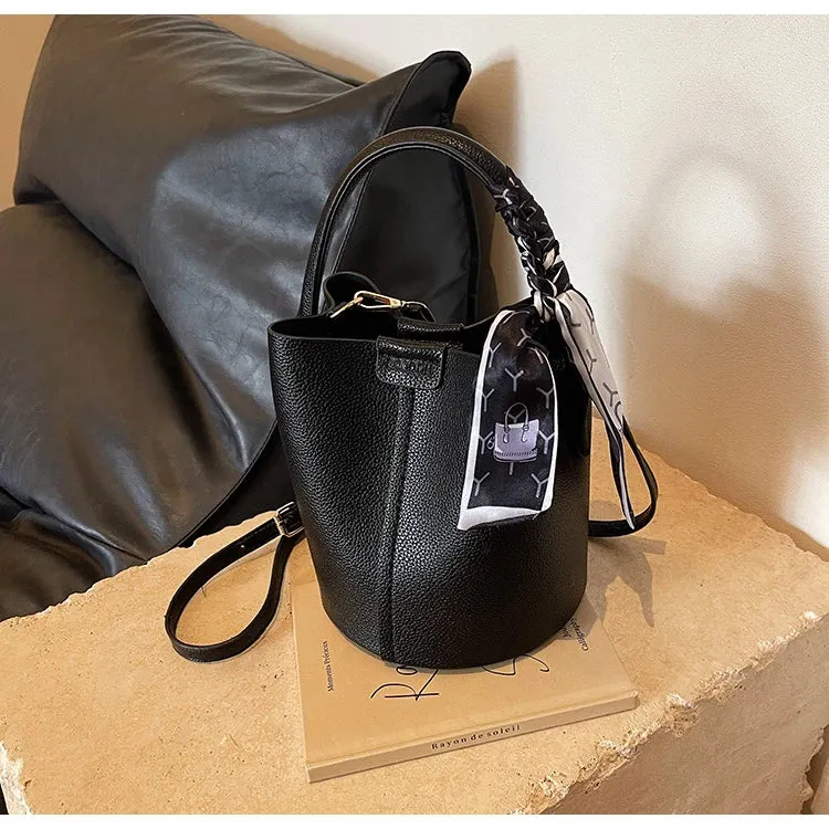 Uniwim Keelyn Leather Bucket Bag