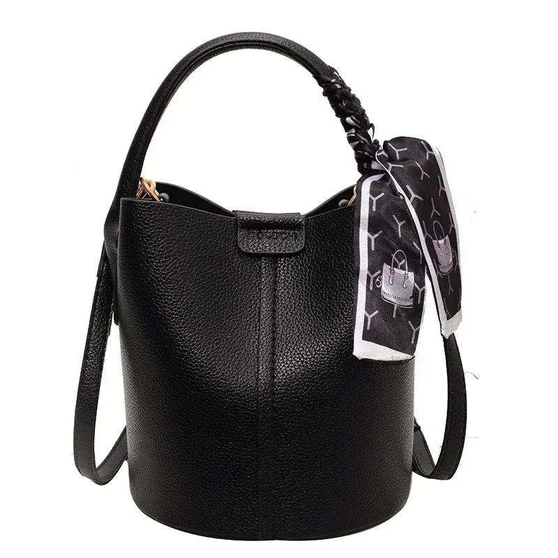 Uniwim Keelyn Leather Bucket Bag