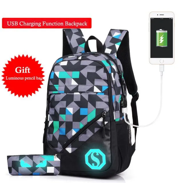 USB Charging  Backpacks for Travel