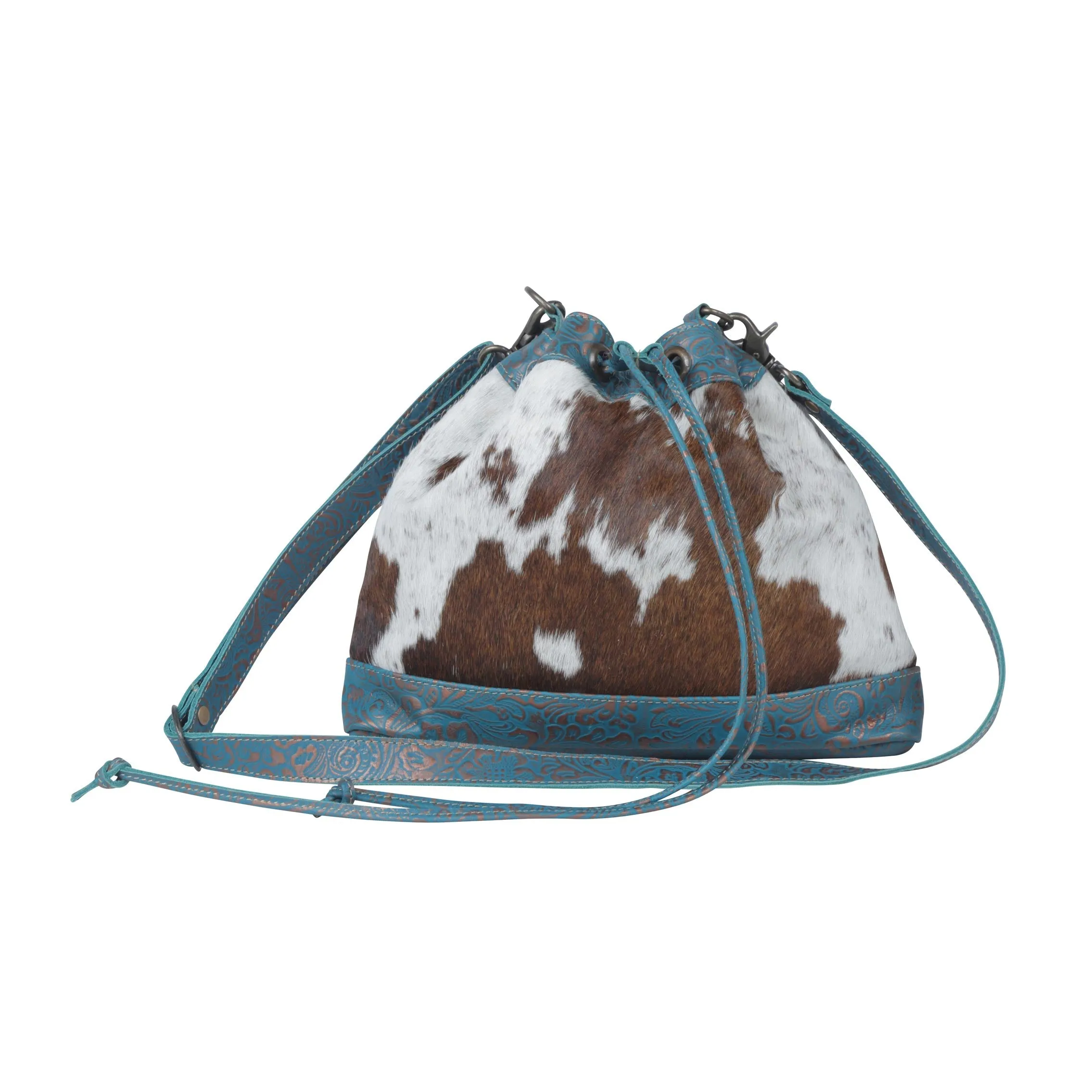 Vibrant Edges Bucket Bag