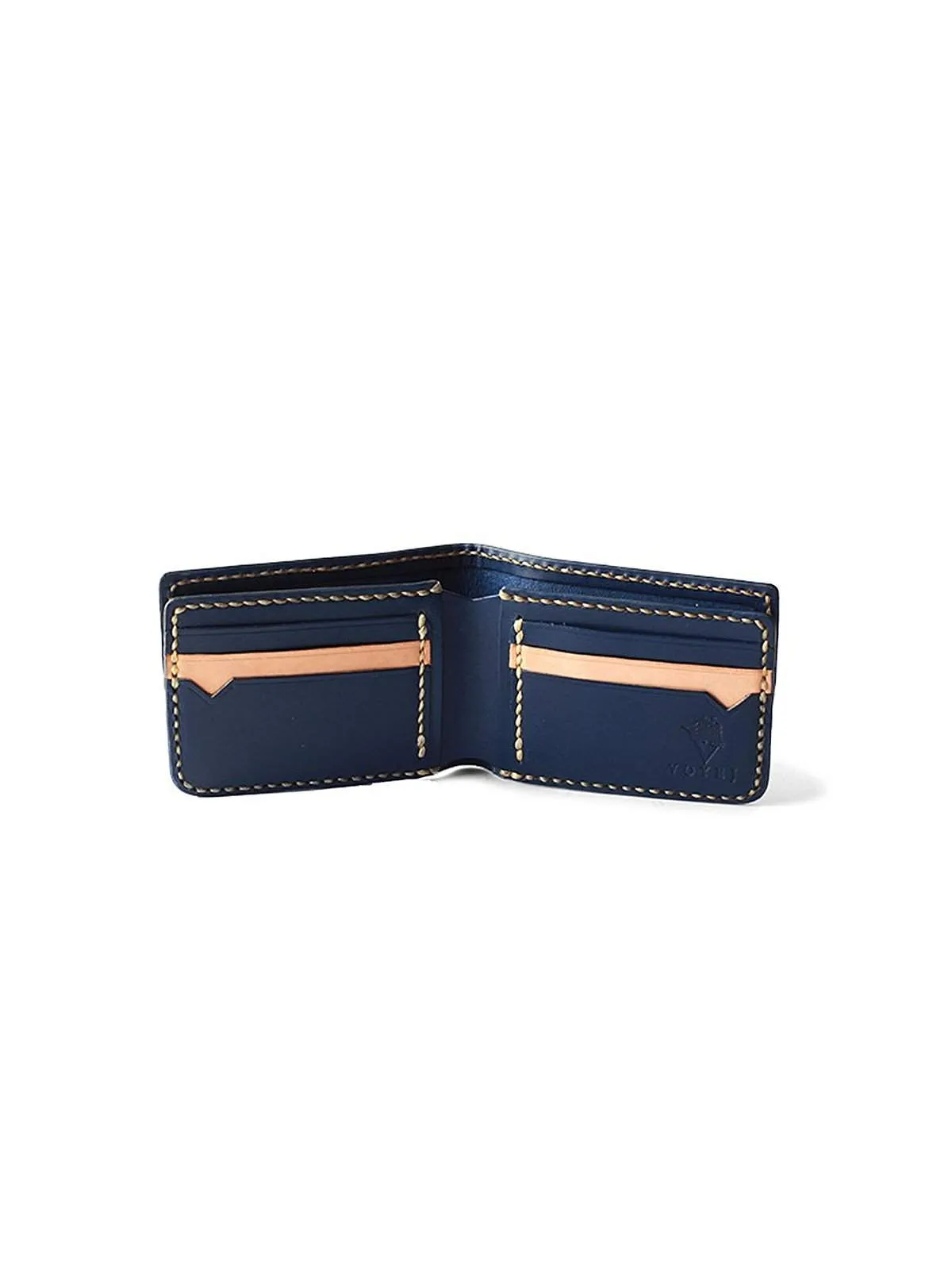 Voyej Vessel V Navy Blue Short Wallet