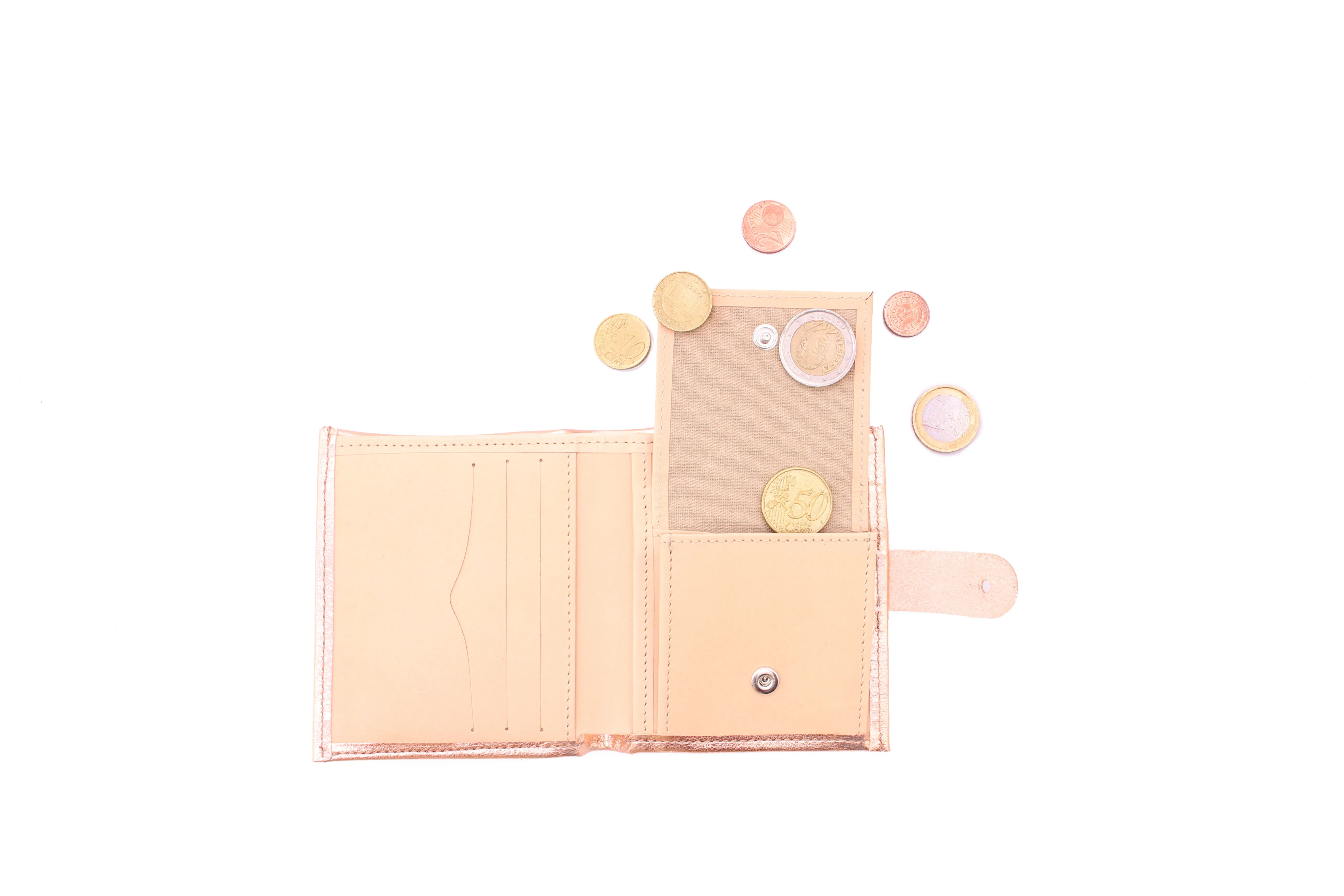 WALLET METALLIC COPPER