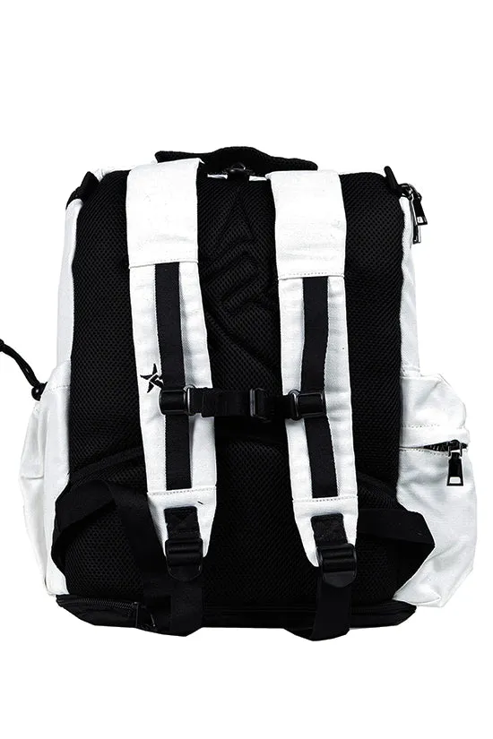 White Rebel Hero Plus Backpack