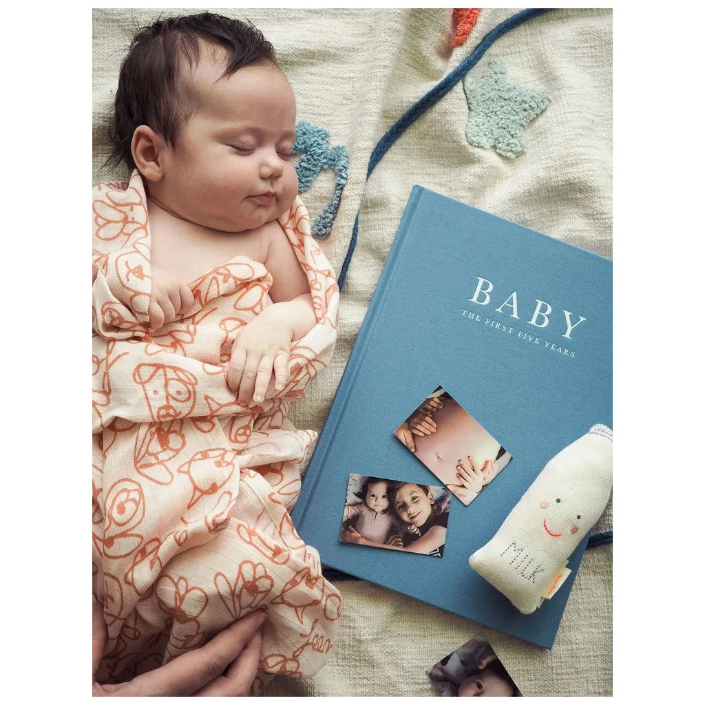 Write to Me Birth to Five Years Baby Journal - Blue