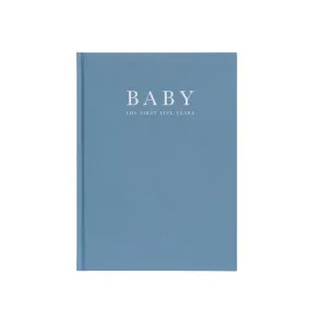 Write to Me Birth to Five Years Baby Journal - Blue