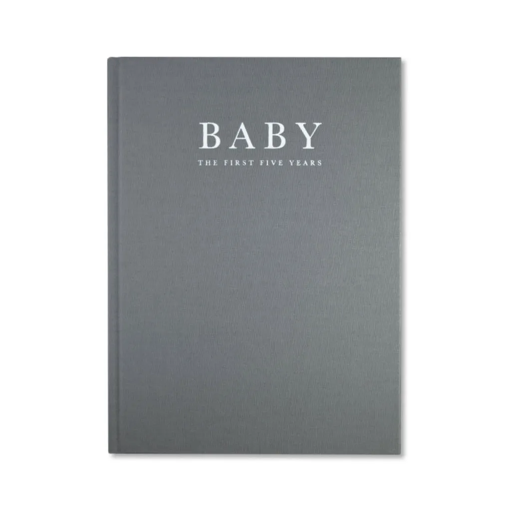 Write to Me Birth to Five Years Baby Journal - Grey